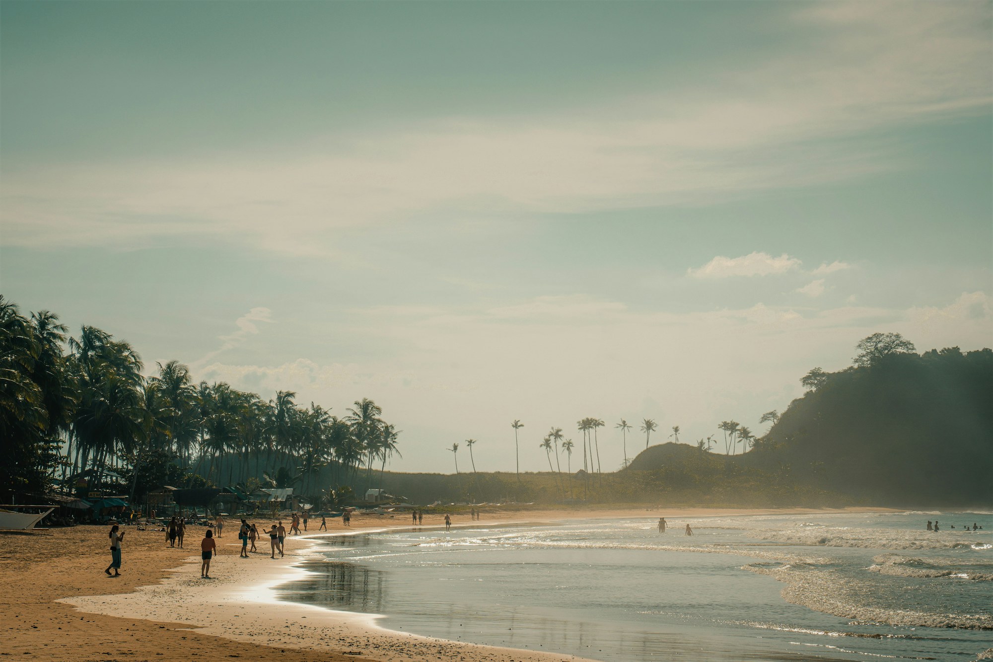 A tropical beach in Palawan, Philippines